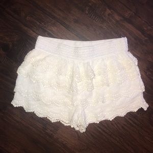 Lace shorts